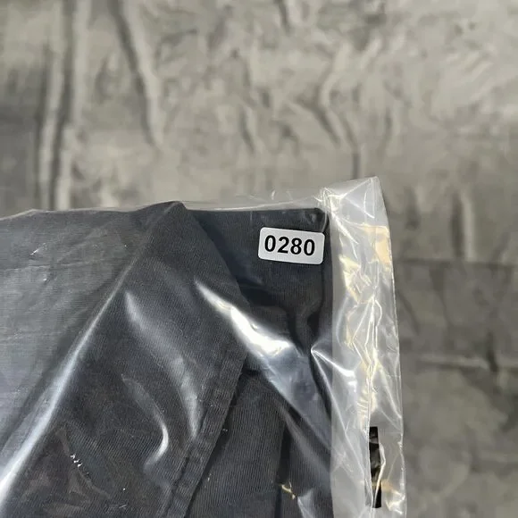 Diesel Polo Mens M Medium Gray 100% Cotton Pockets Casual Short Sleeve Shirt - Picture 9 of 9